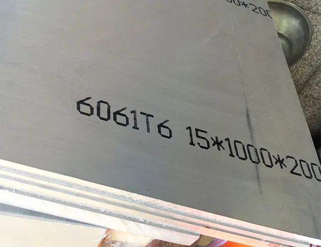 6061-T6 Marine Aluminum Plate and Extrusions