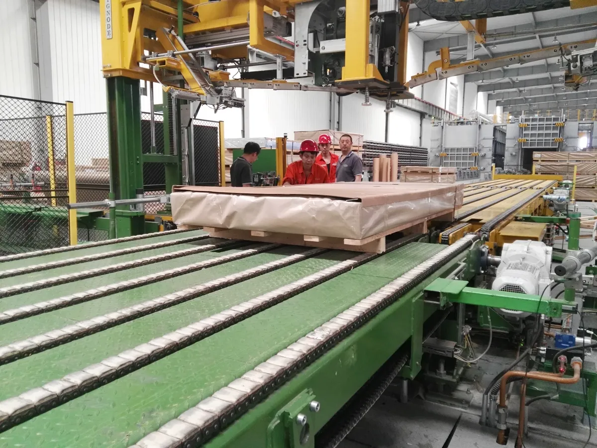 Haomei Aluminum Inspection and Production Line