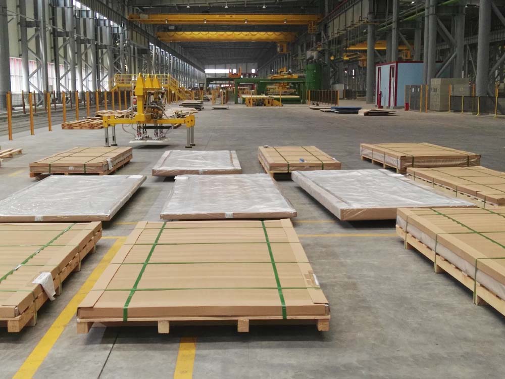 Haomei Aluminum marine grade plates warehouse and mill direct loading