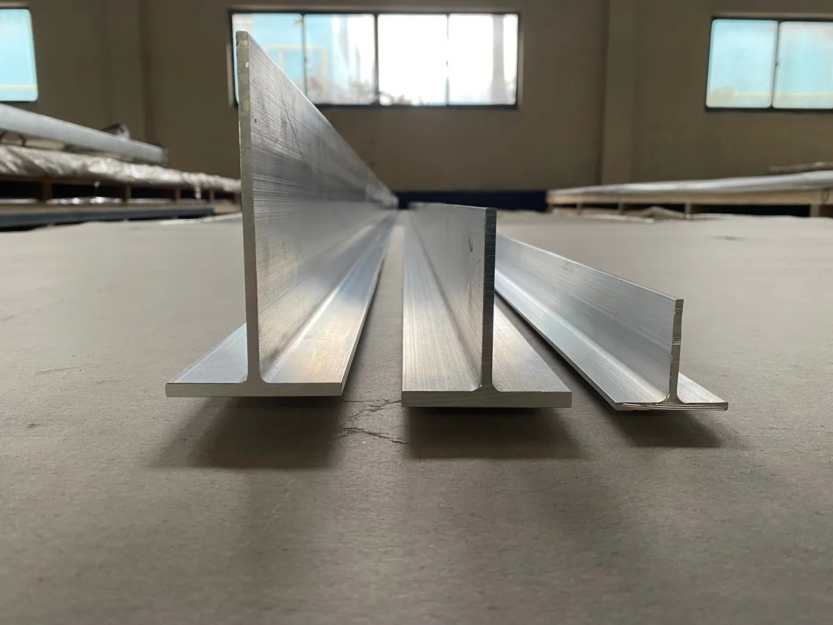 Marine Aluminum T-Bars and Angles