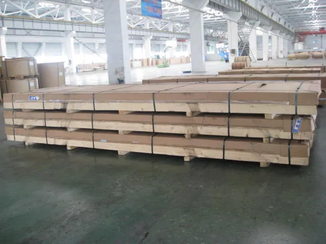 Seaworthy moisture-barrier packaging of 5059 marine aluminum plates for export